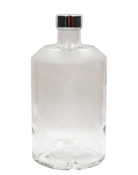 Hella-Klarglasflasche 500ml weiss, Mündung GPI28  Lieferung ohne Verschluss, bei Bedarf bitte separat bestellen.